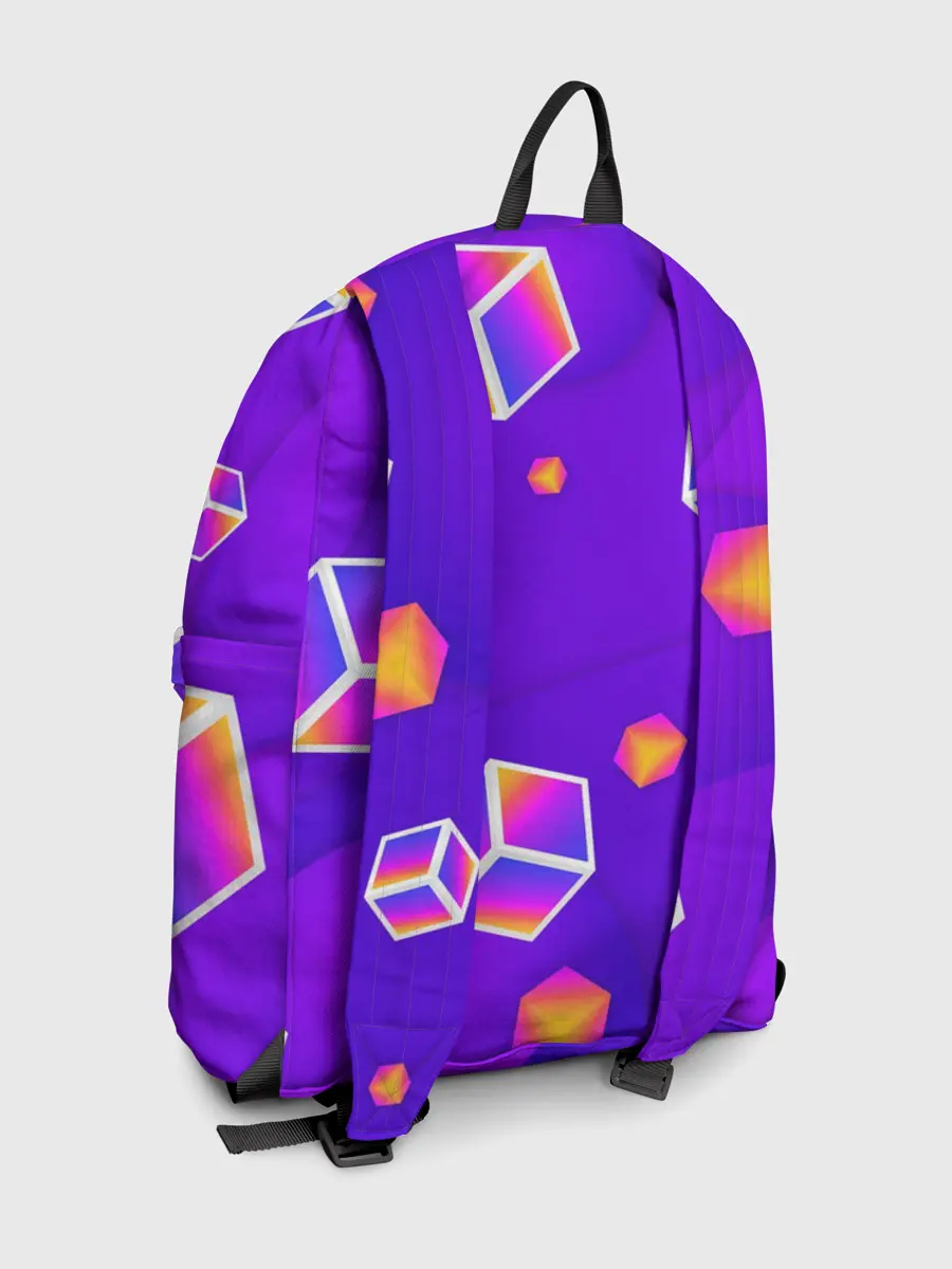 Рюкзак джинсовый / ROBLOX КУБЫ