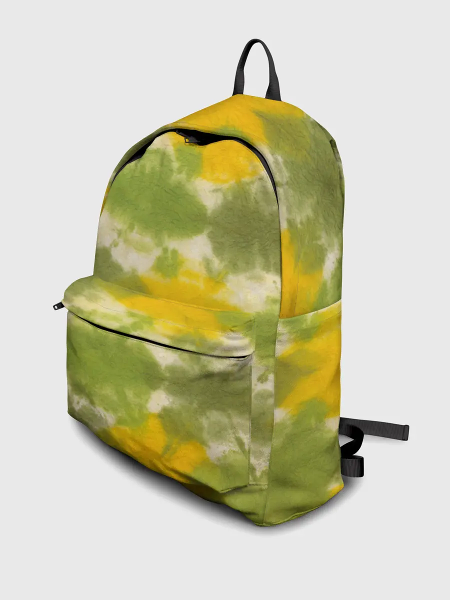 Рюкзак джинсовый / разводы краски