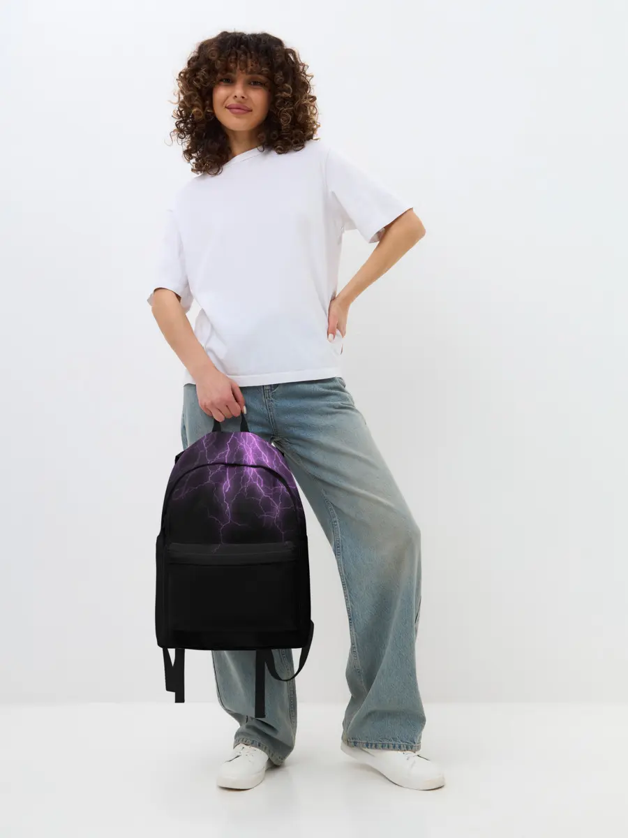 Рюкзак джинсовый / Разряд Молнии