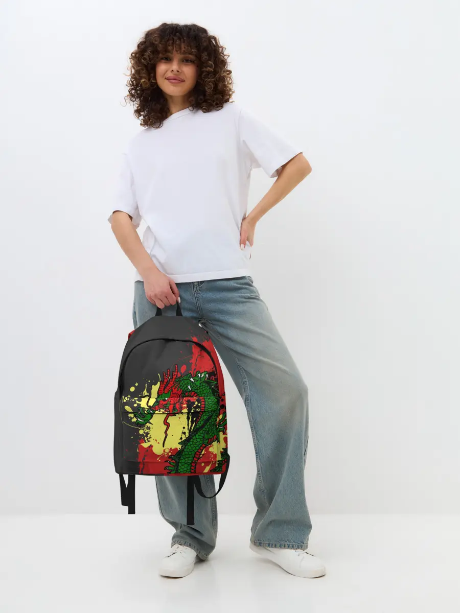 Рюкзак джинсовый / Chinese dragon