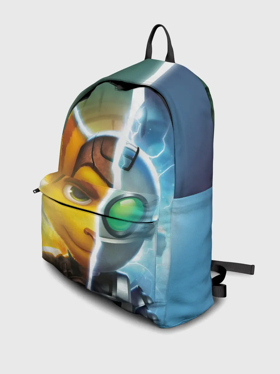 Рюкзак джинсовый / Рэтчет и Кланr