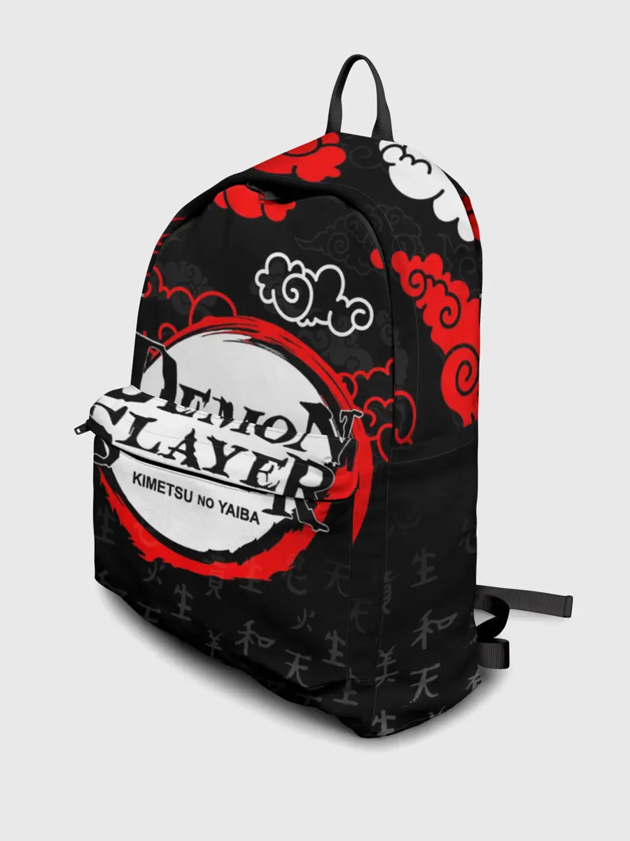 Рюкзак джинсовый / КЛИНОК, РАССЕКАЮЩИЙ ДЕМОНОВ