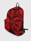 Рюкзак джинсовый / BLACK RED DRAGONS TATOO
