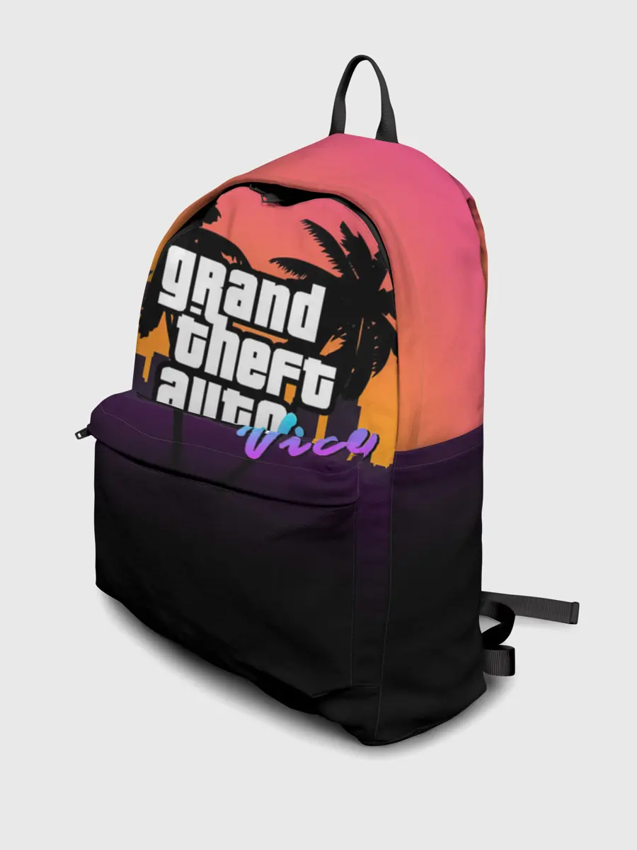 Рюкзак джинсовый / Grand Theft Auto vice