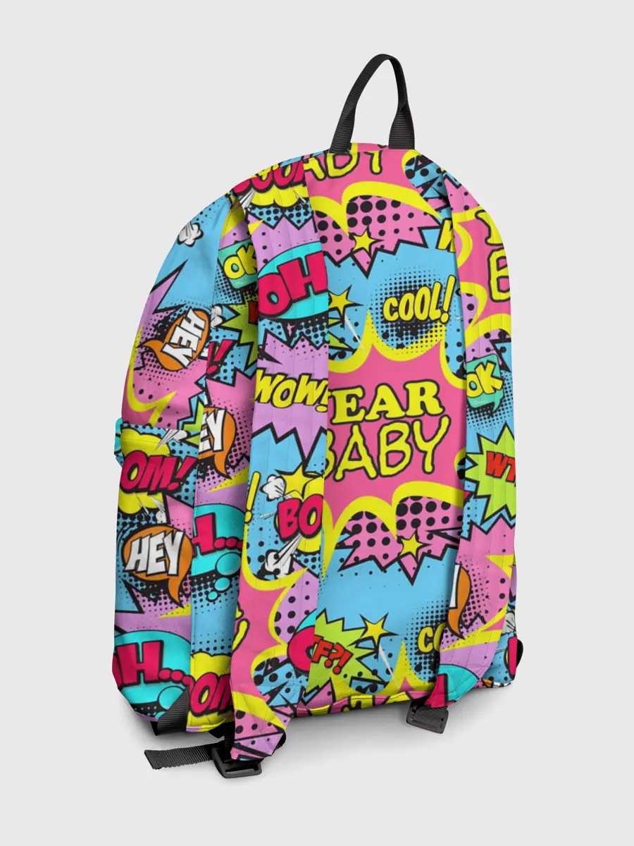 Рюкзак джинсовый / Year baby Pop art print