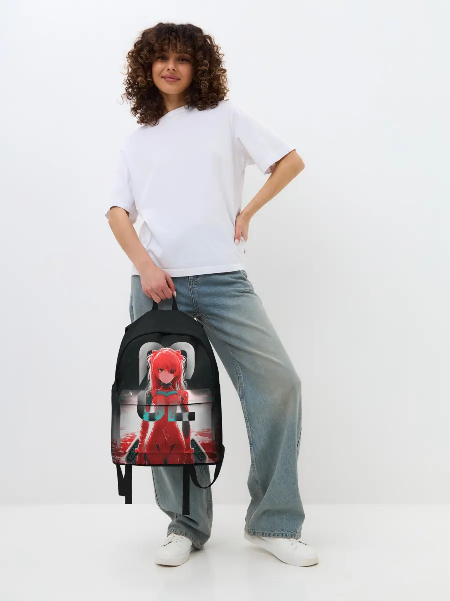 Рюкзак джинсовый / Asuka Langle Black