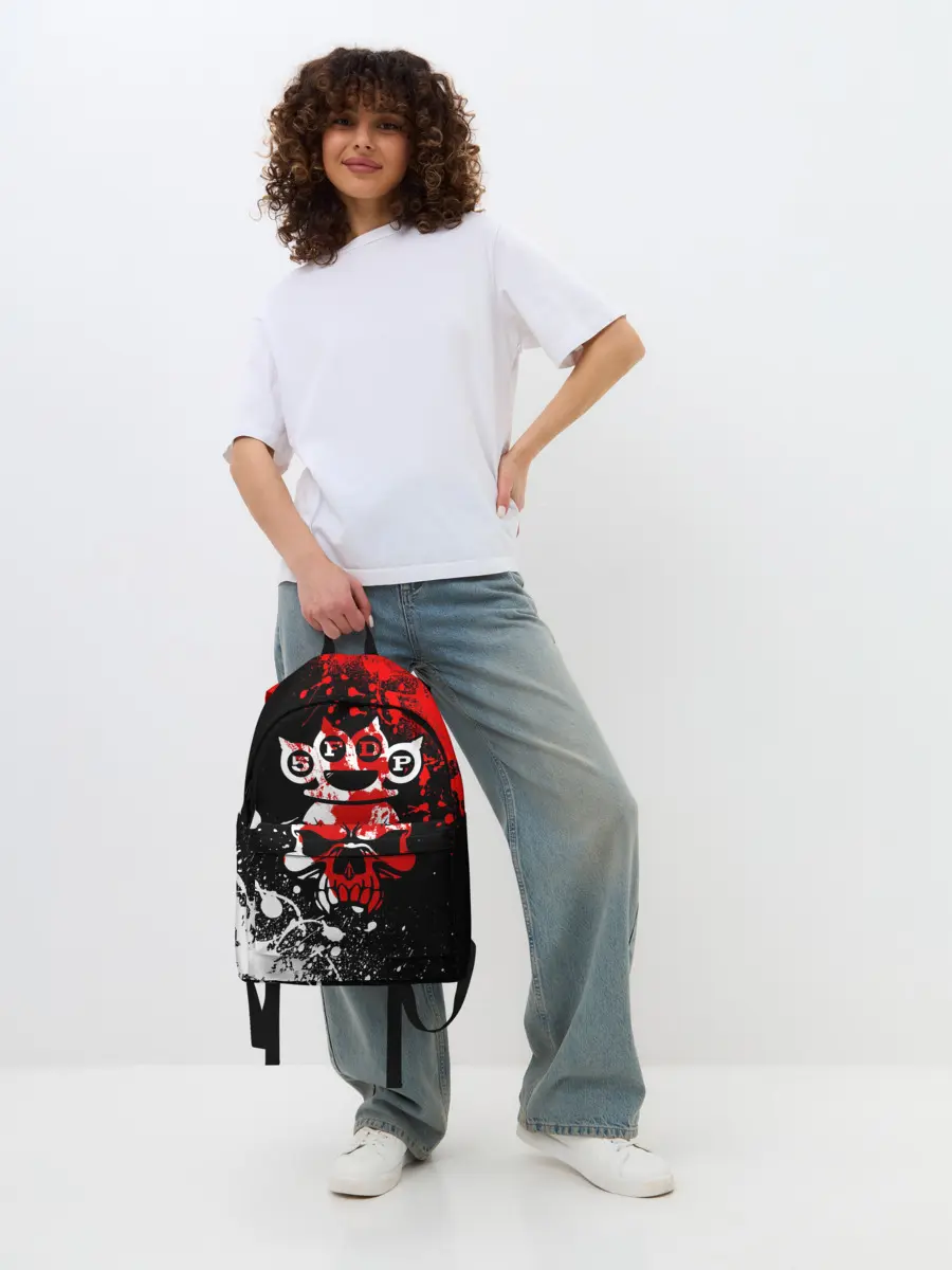 Рюкзак джинсовый / Five Finger Death Punch [8]