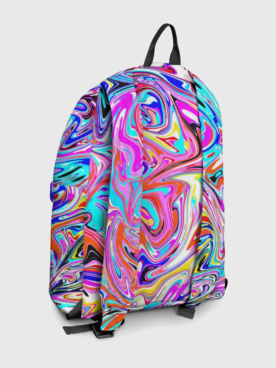 Рюкзак джинсовый / ЖИДКИЕ КРАСКИ