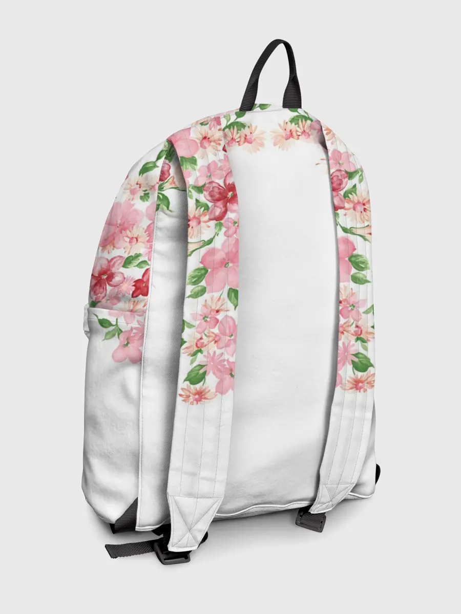 Рюкзак джинсовый / Цветы