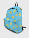 Рюкзак джинсовый / Лимоны на голубом