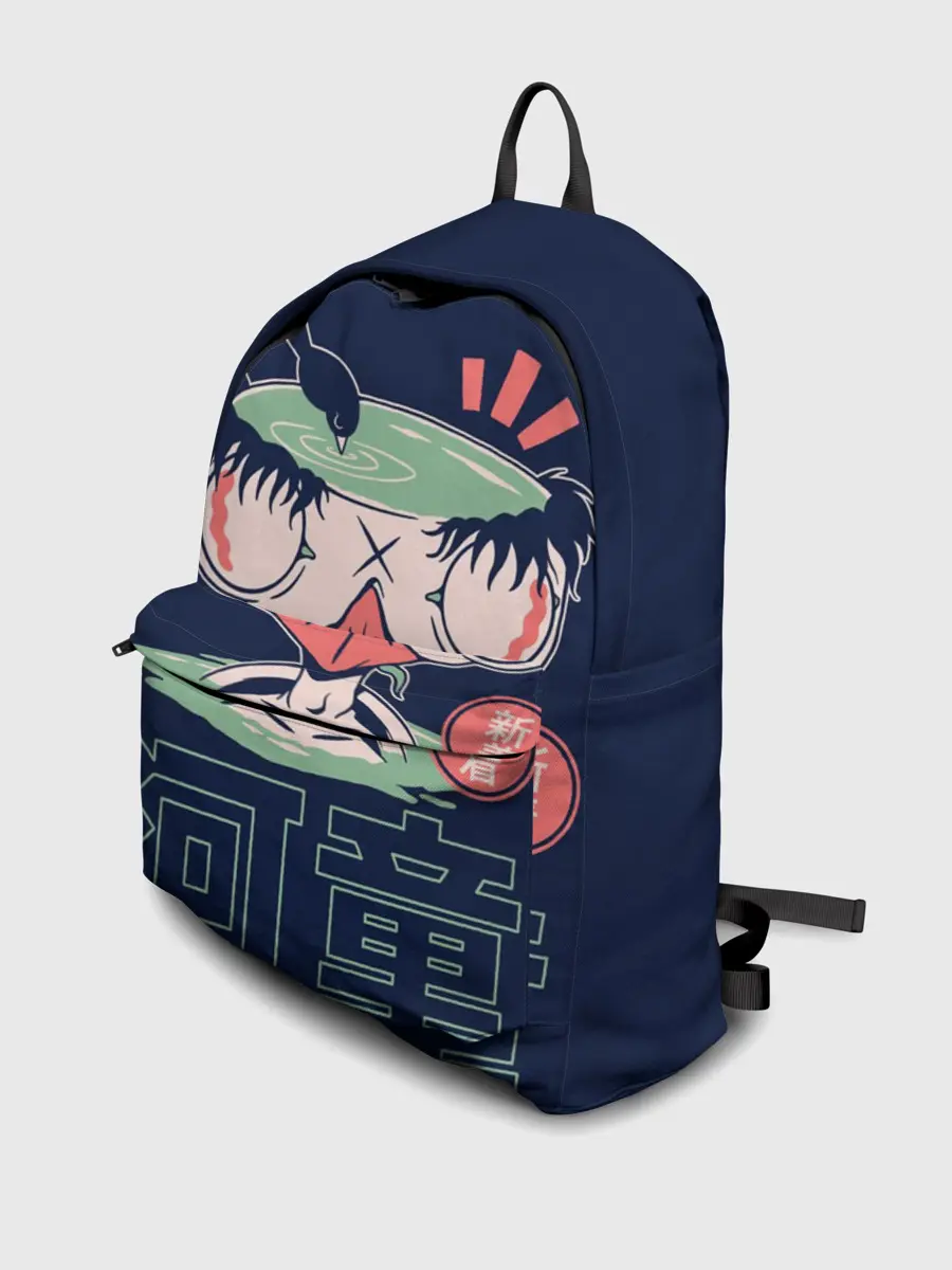 Рюкзак джинсовый / Anime Kappa Demon Yokai