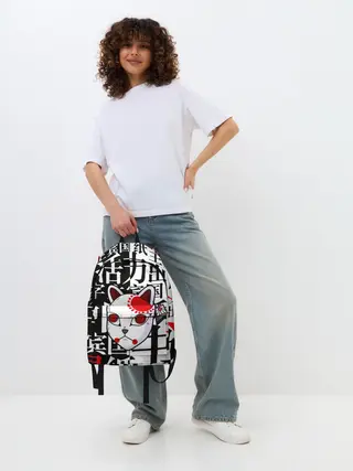 Рюкзак джинсовый / МАСКА ТАНДЖИРО КАМАДО