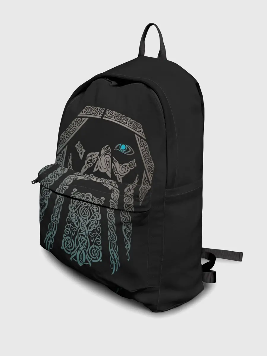 Рюкзак джинсовый / Всеотец/Один