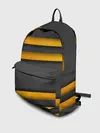 Рюкзак джинсовый / Желтые полосы