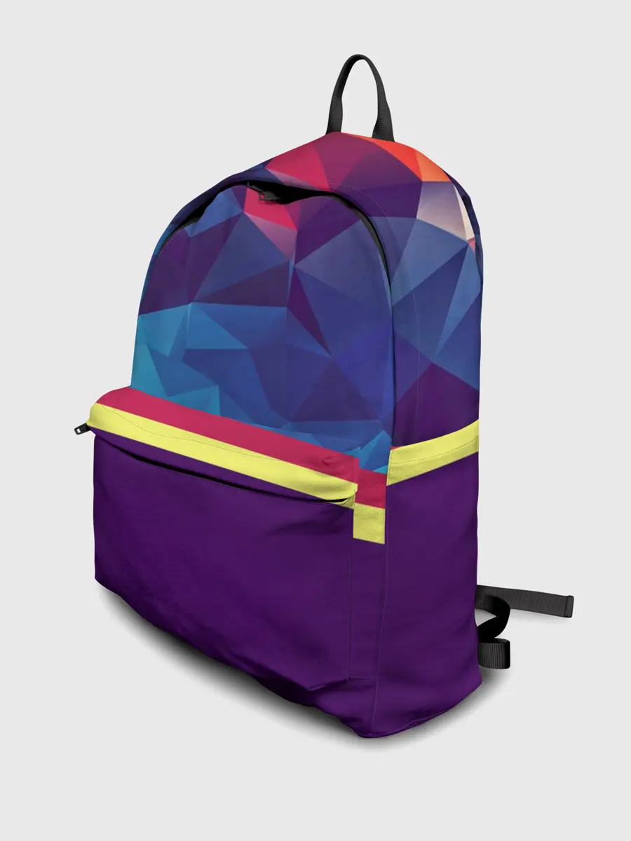 Рюкзак джинсовый / Геометрическая Абстракция