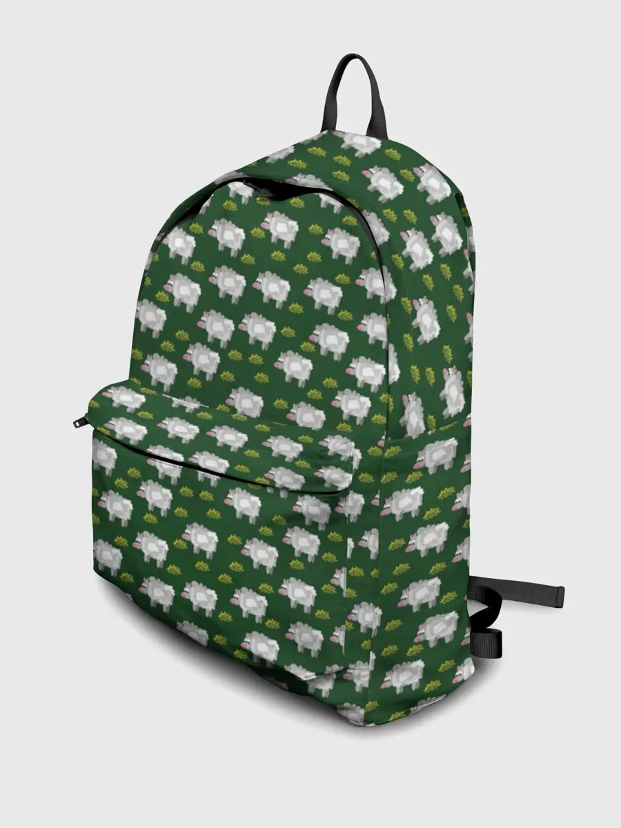 Рюкзак джинсовый / Овечки