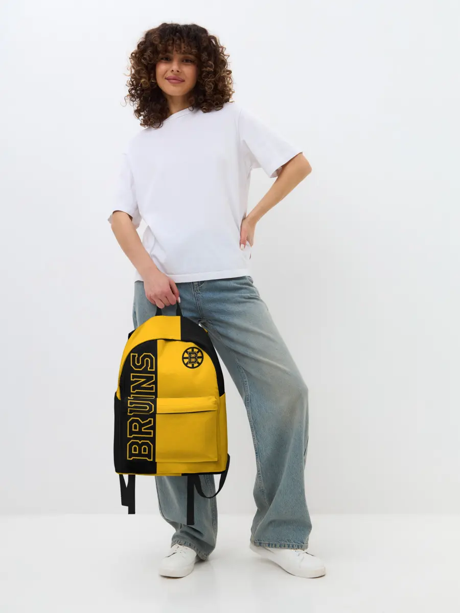 Рюкзак джинсовый / NHL BOSTON BRUINS