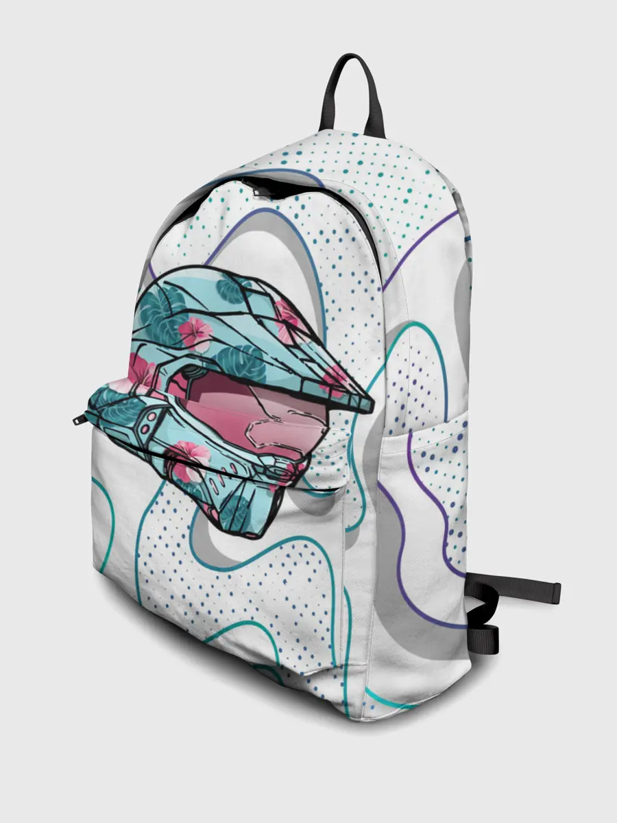 Рюкзак джинсовый / Flowers of Spartan