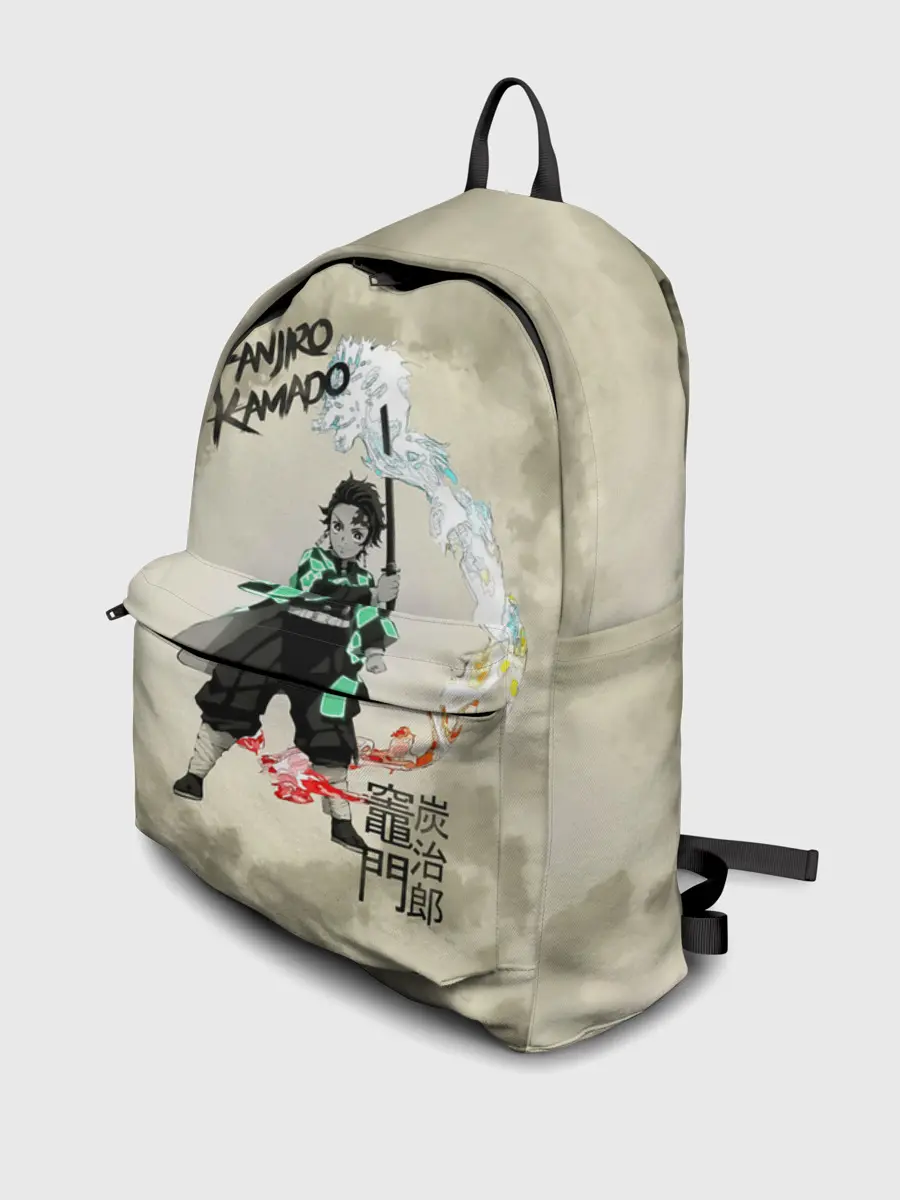 Рюкзак джинсовый / Tanjiro Kamado Kimetsu no Yaiba