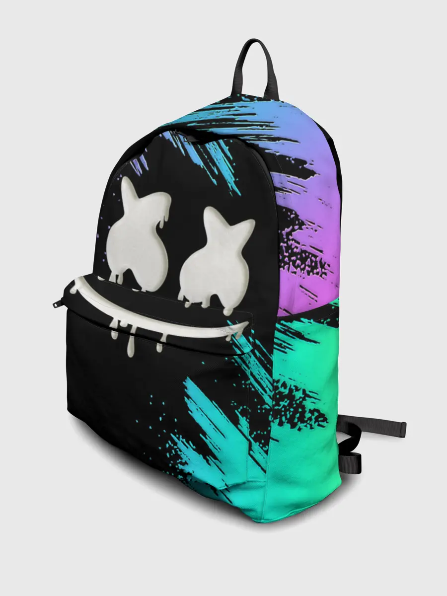 Рюкзак джинсовый / Marshmello