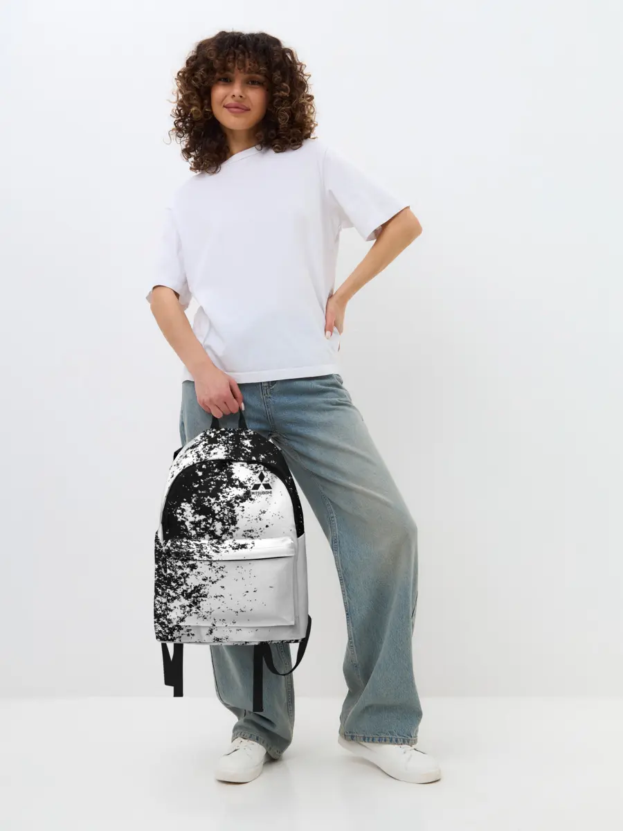 Рюкзак джинсовый / Mitsubishi