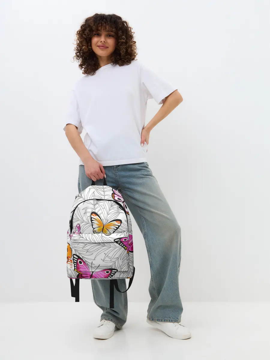 Рюкзак джинсовый / Яркий рой