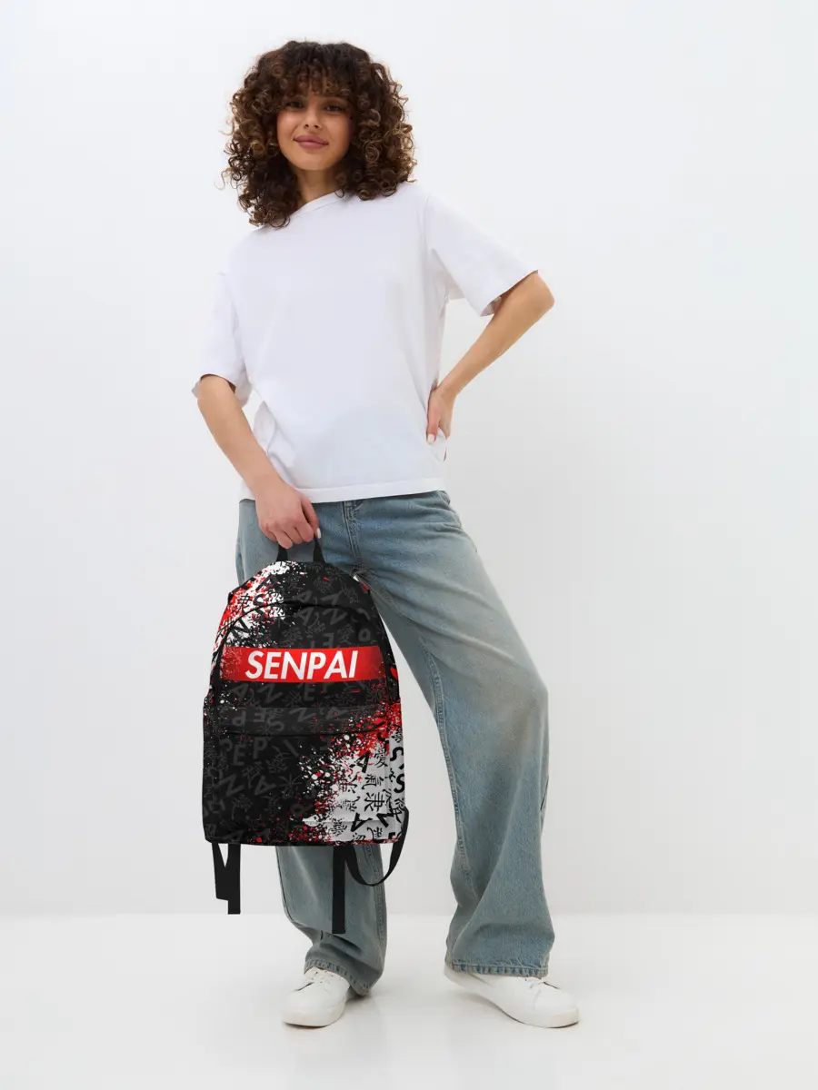 Рюкзак джинсовый / SENPAI