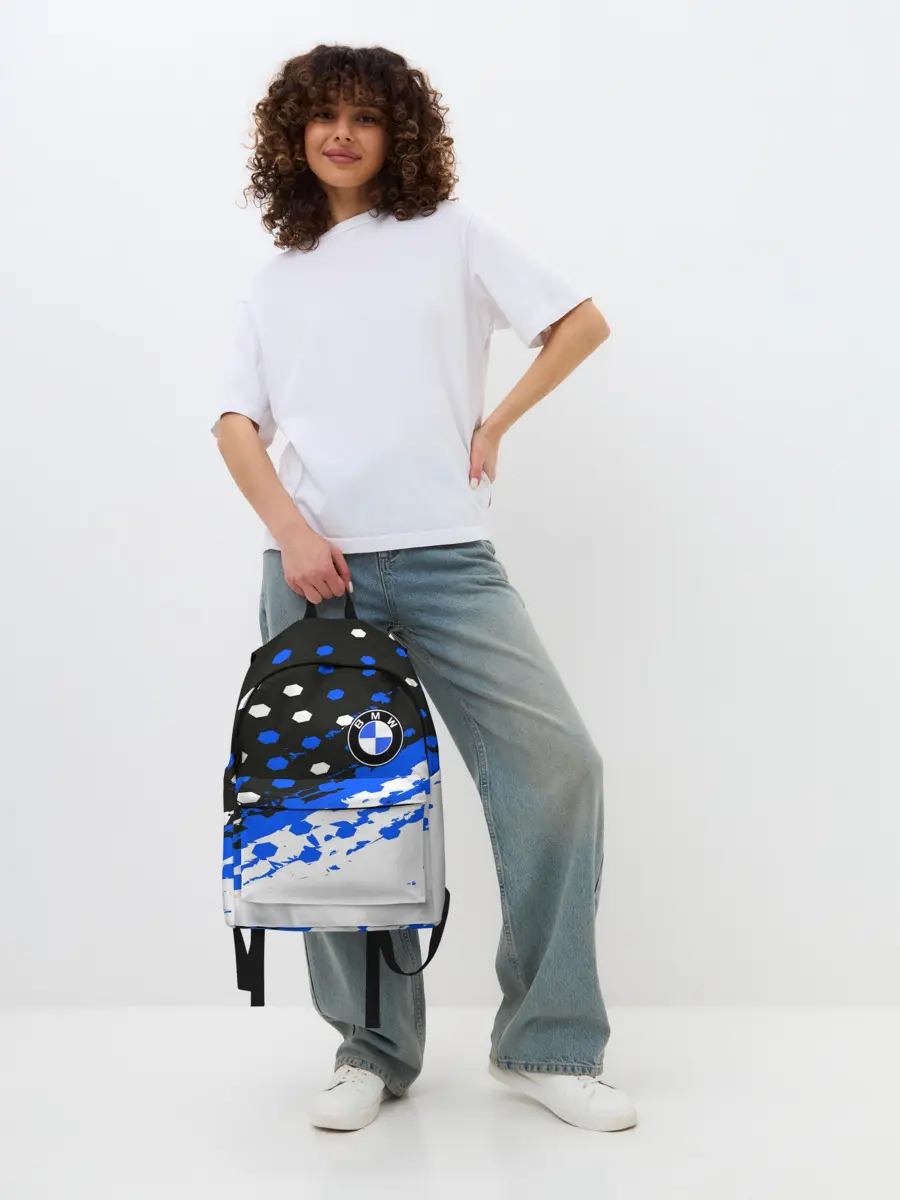 Рюкзак джинсовый / BMW