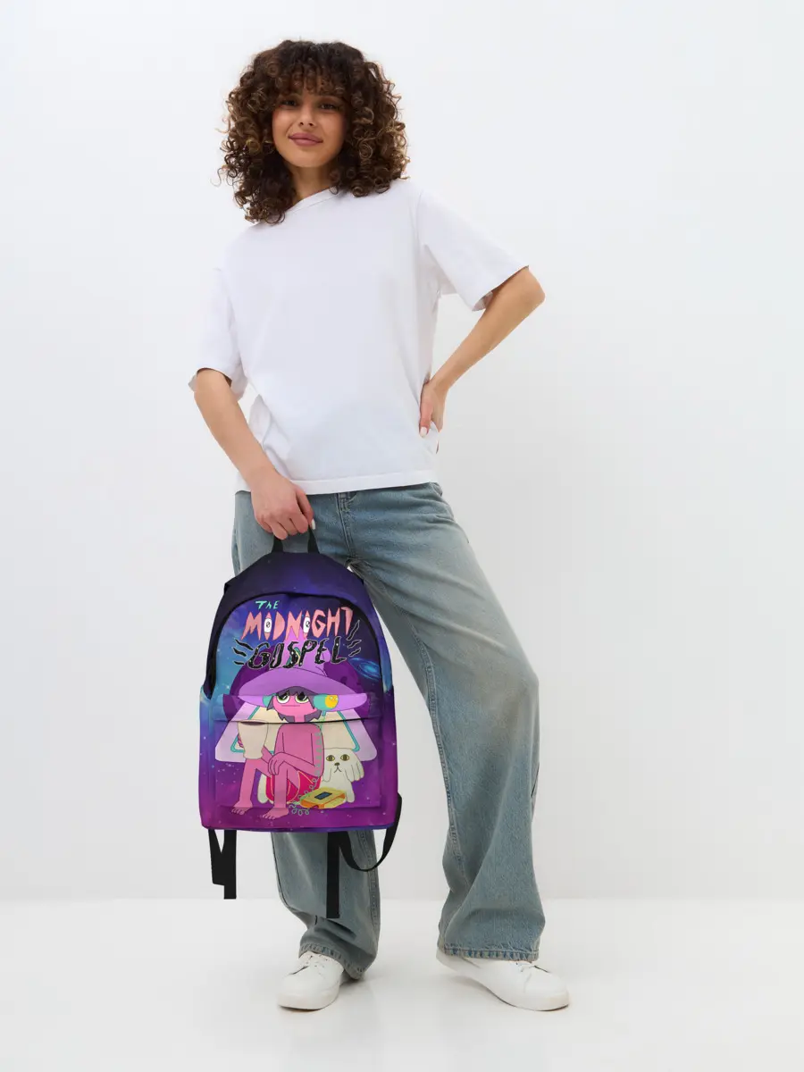 Рюкзак джинсовый / The Midnight Gospel