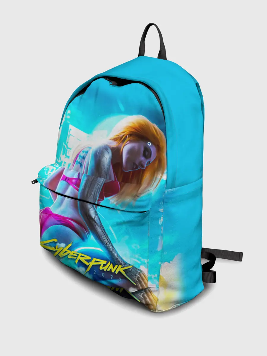 Рюкзак джинсовый / CYBERPUNK 2077