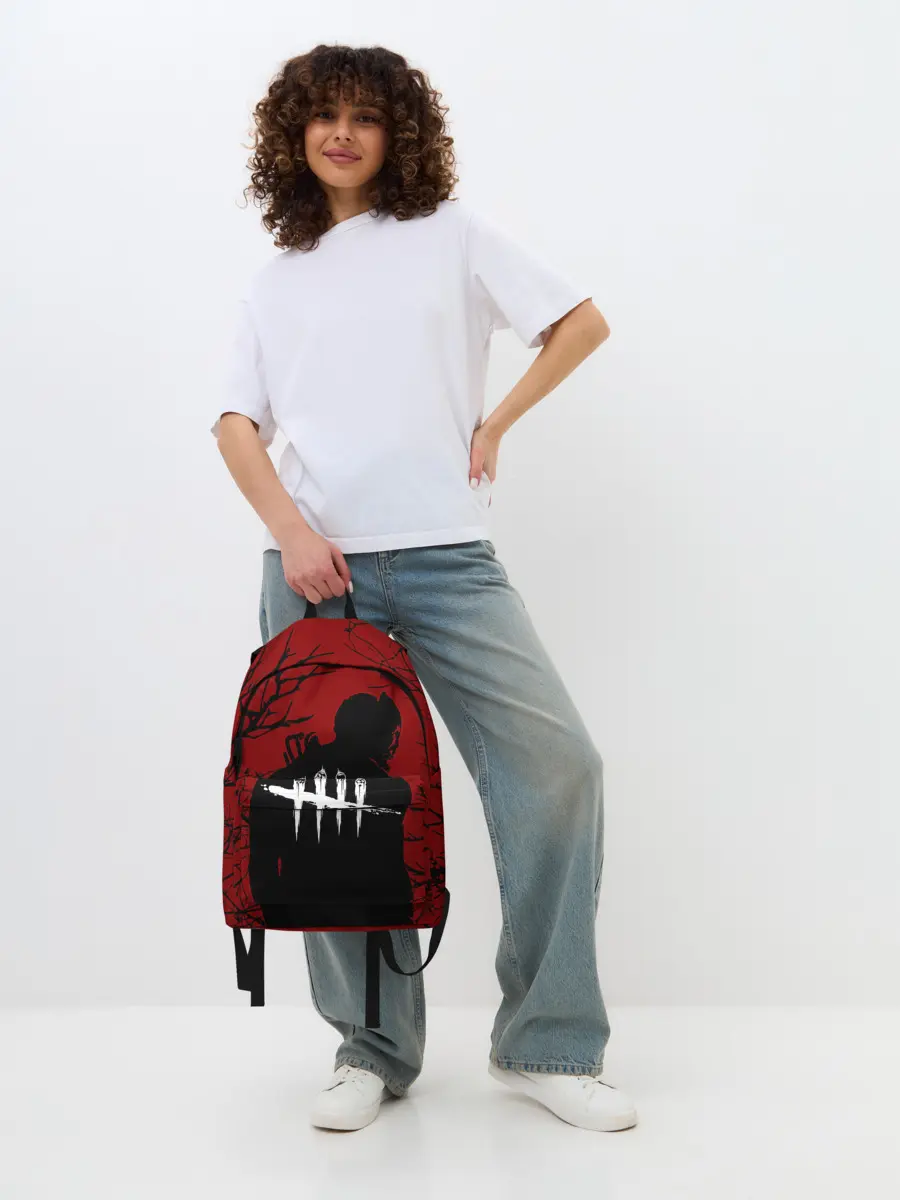 Рюкзак джинсовый / DEAD BY DAYLIGHT.