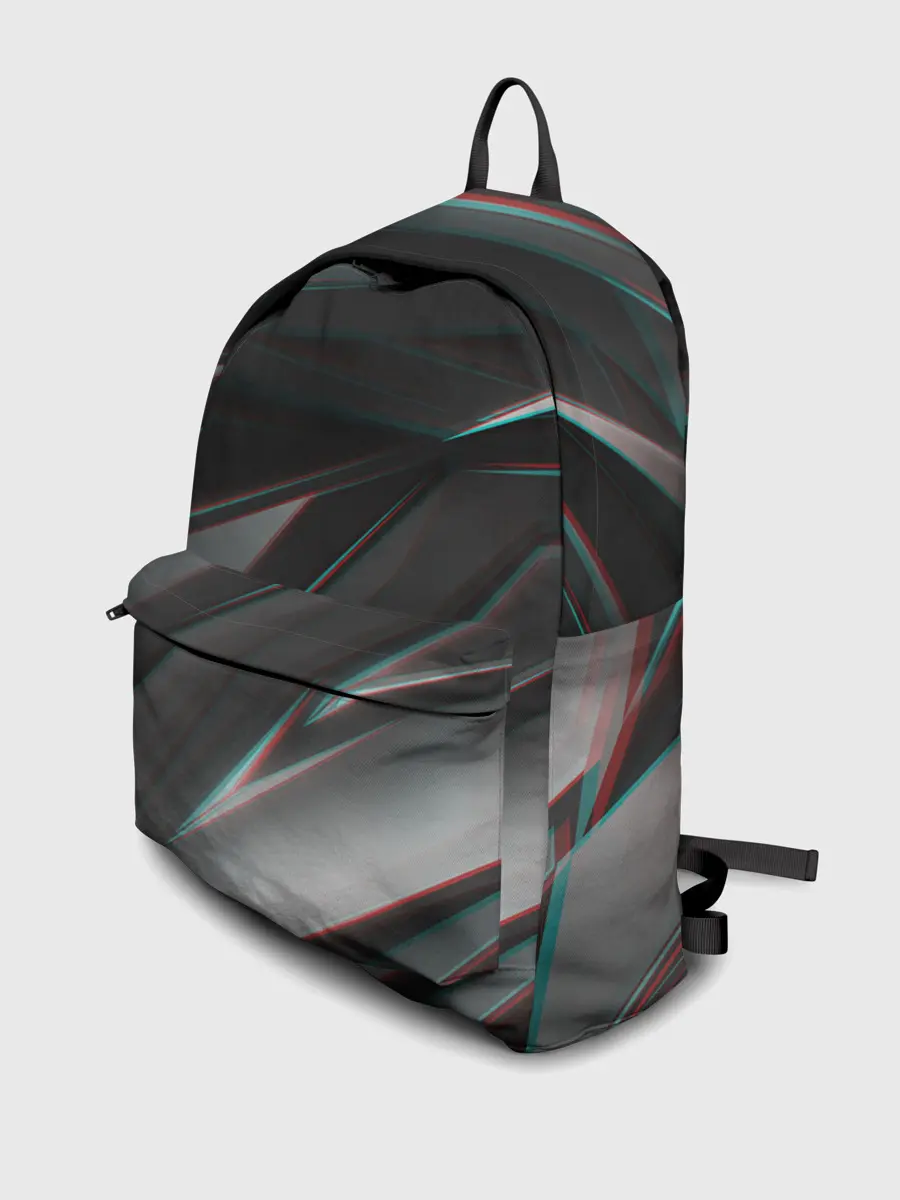 Рюкзак джинсовый / GEOMETRY STRIPES GLITCH