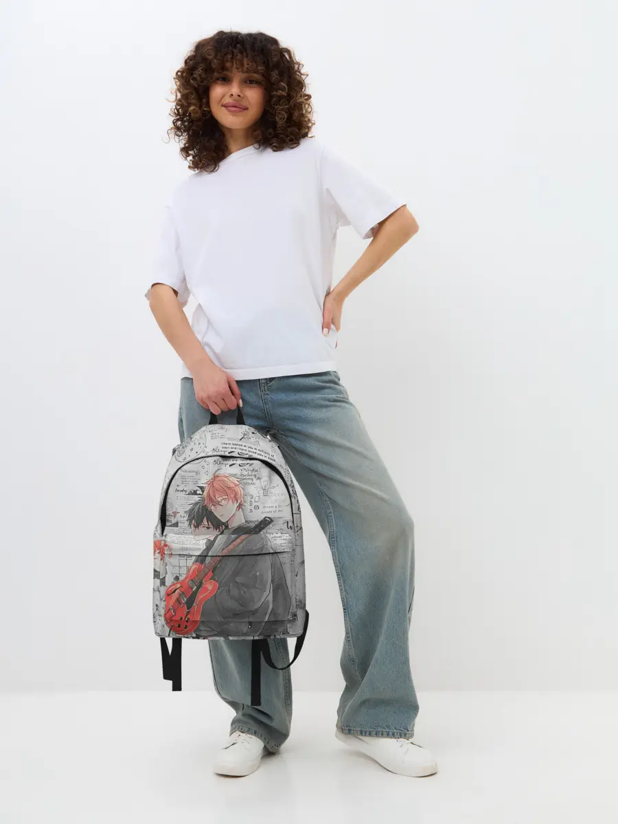 Рюкзак джинсовый / Сато и Рицу