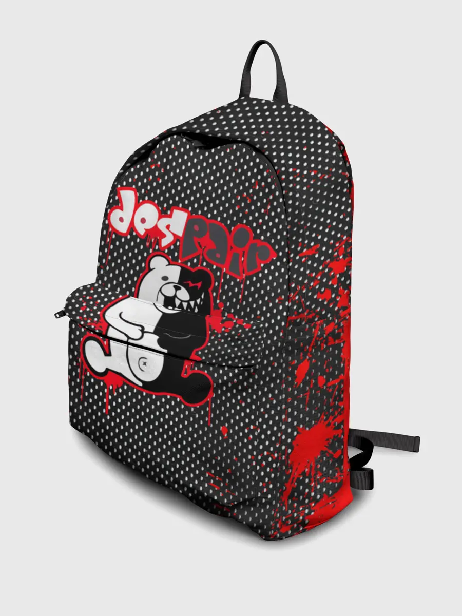 Рюкзак джинсовый / МЕДВЕДЬ МОНОКУМА