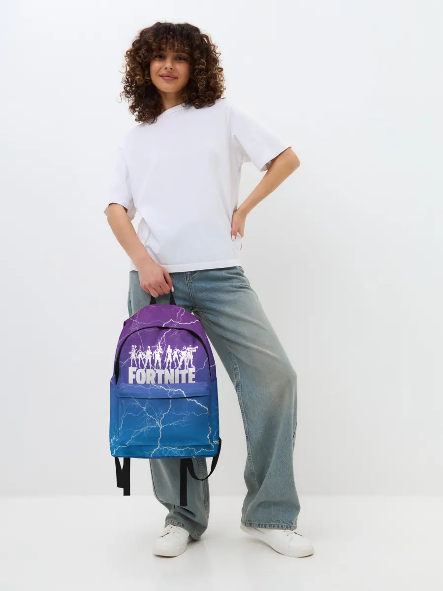 Рюкзак джинсовый / Fortnite