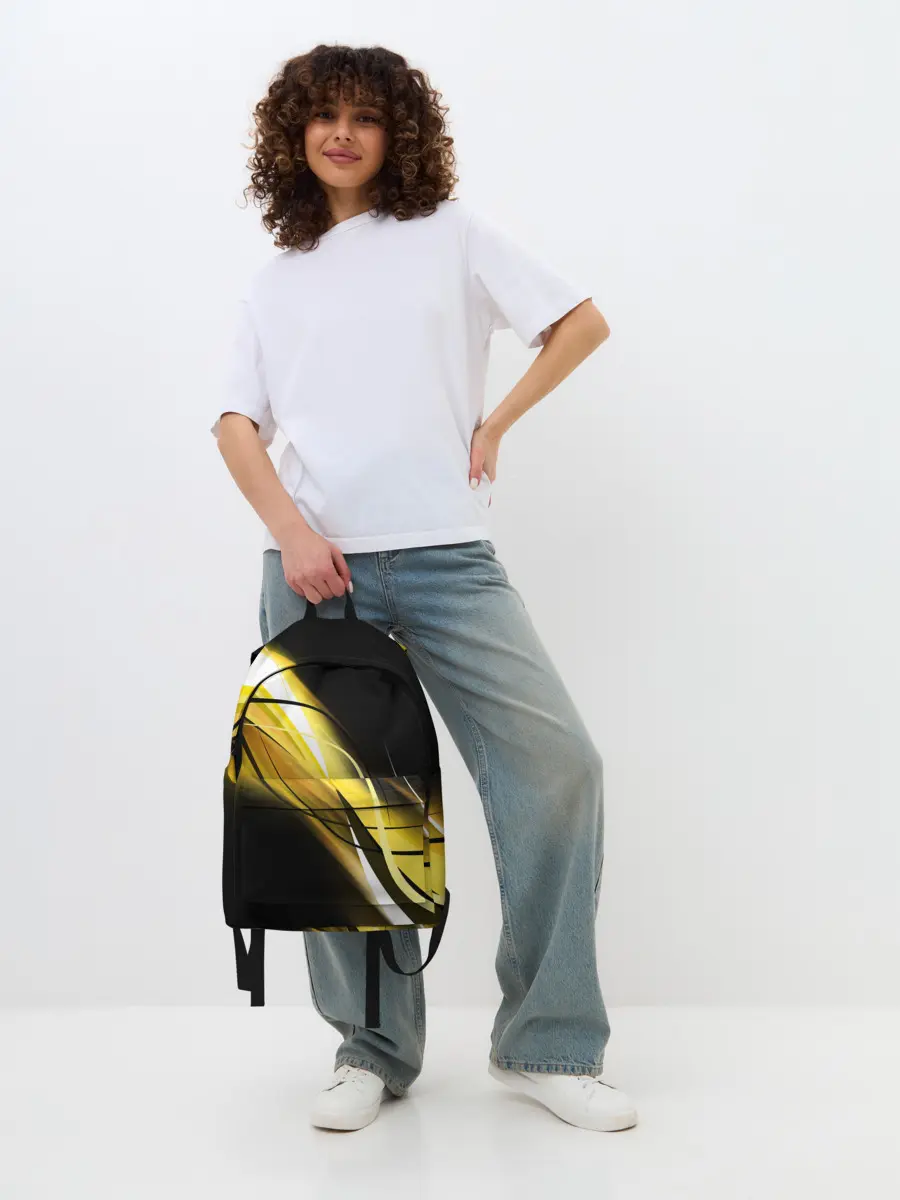 Рюкзак джинсовый / GEOMETRY STRIPES