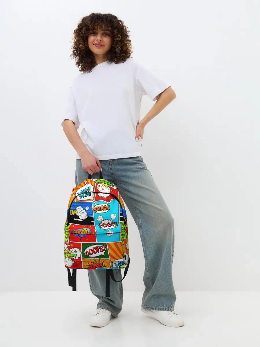 Рюкзак джинсовый / COMICS ART