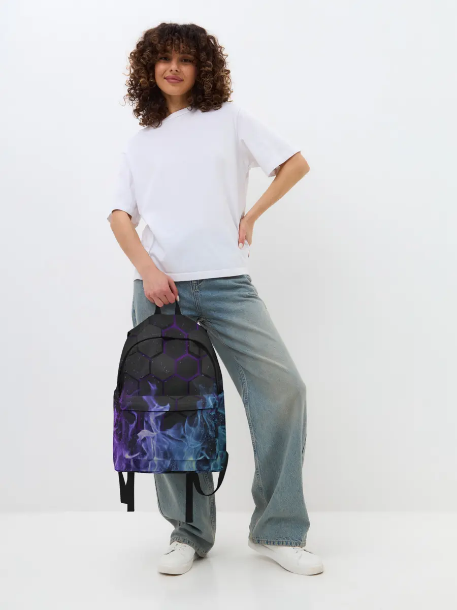 Рюкзак джинсовый / Fire