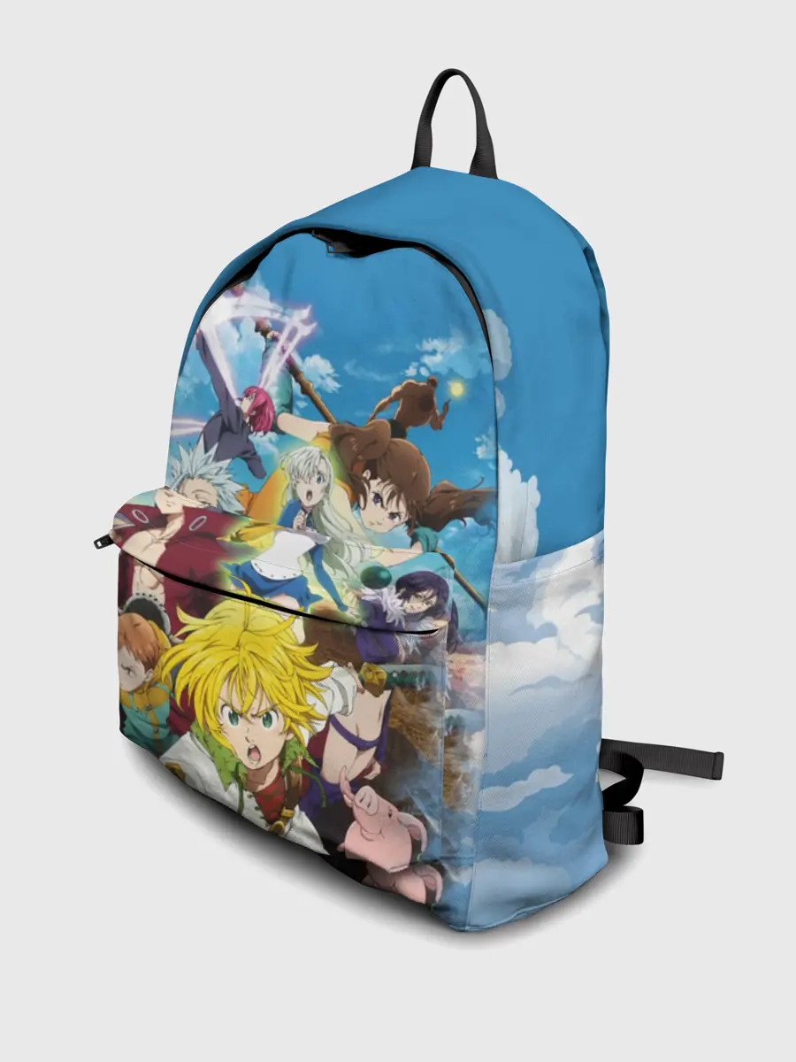 Рюкзак джинсовый / Аниме. Семь Смертных грехов