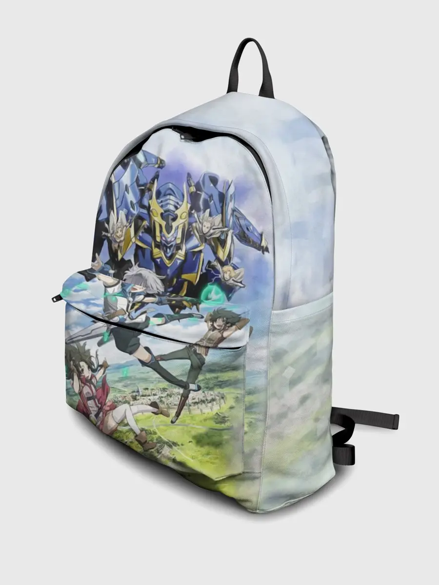 Рюкзак джинсовый / Рыцари и магия