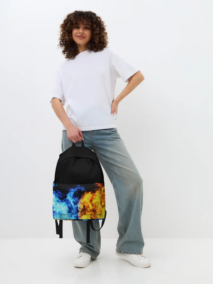 Рюкзак джинсовый / БИТВА ОГНЕЙ