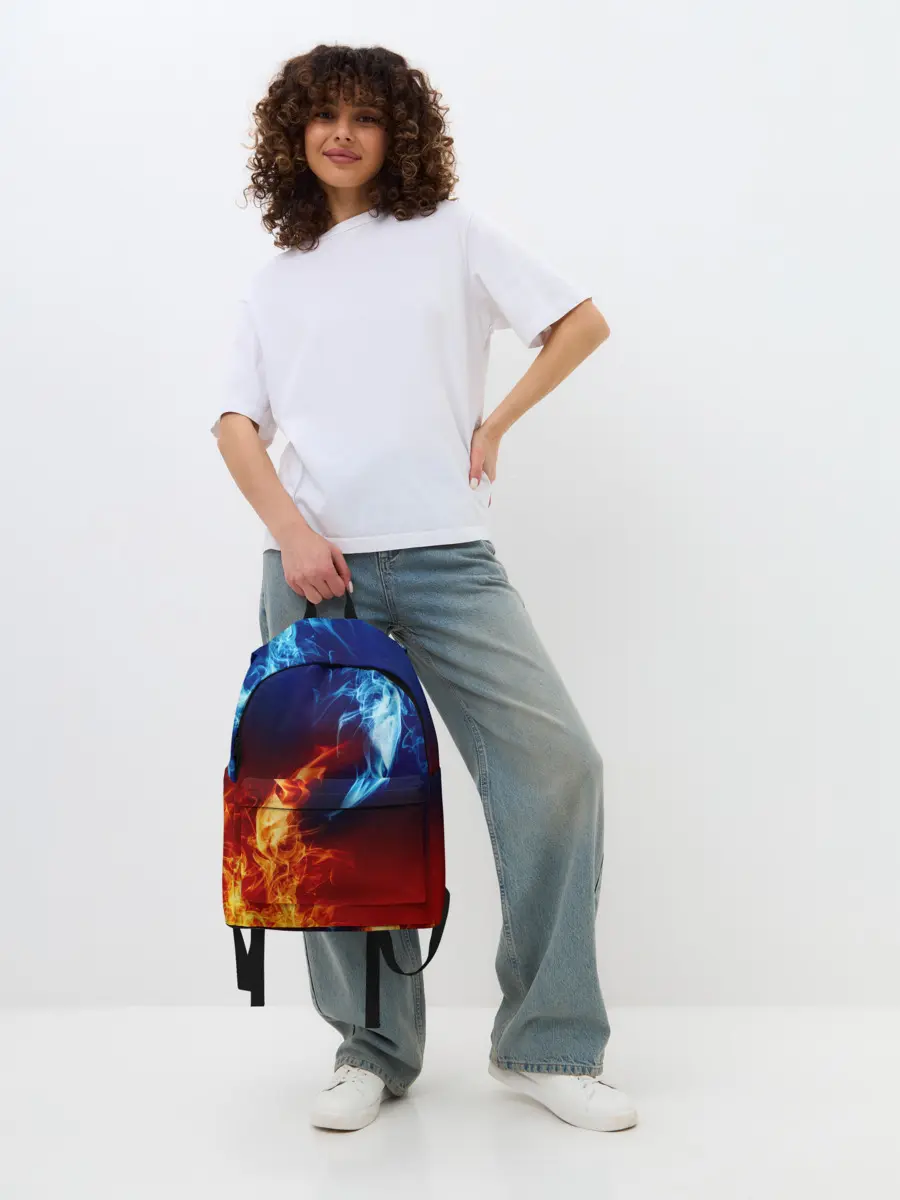 Рюкзак джинсовый / БИТВА ОГНЕЙ