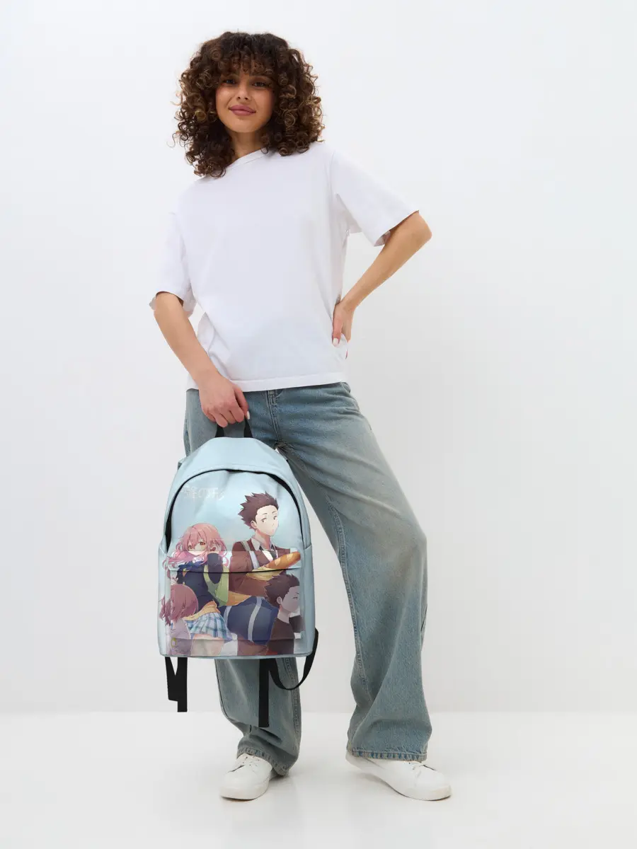 Рюкзак джинсовый / Форма Голоса герои