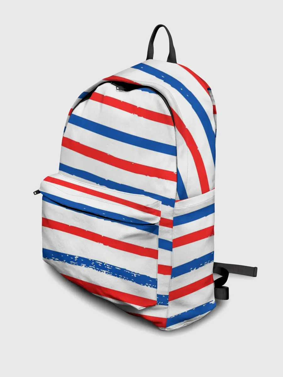 Рюкзак джинсовый / Морская полоска