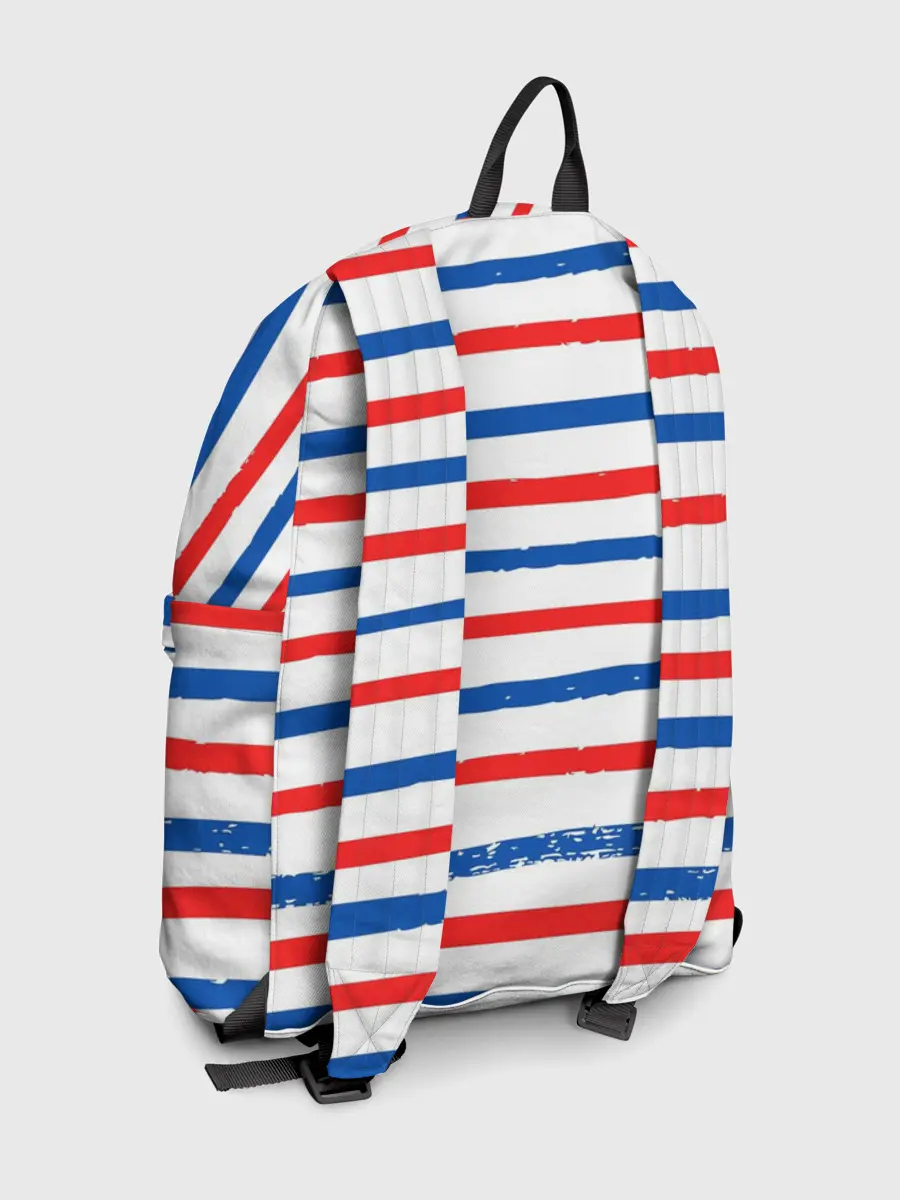 Рюкзак джинсовый / Морская полоска