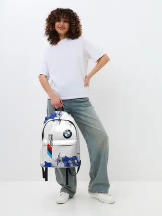 Рюкзак джинсовый / BMW