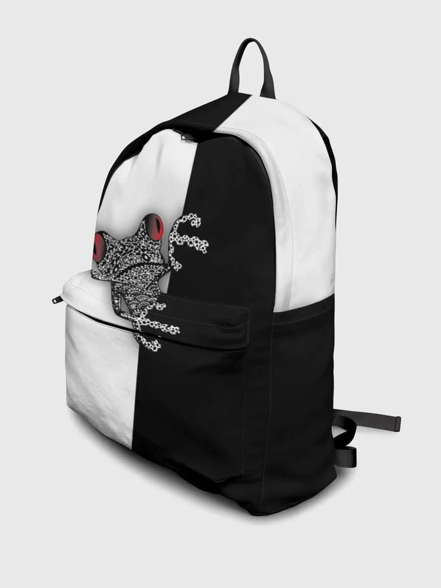 Рюкзак джинсовый / Лягуха