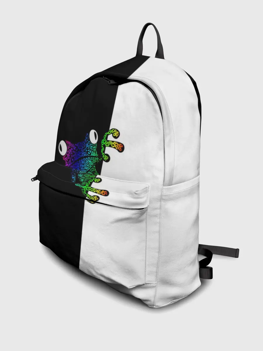 Рюкзак джинсовый / Лягуха