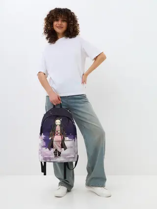 Рюкзак джинсовый / Незуко