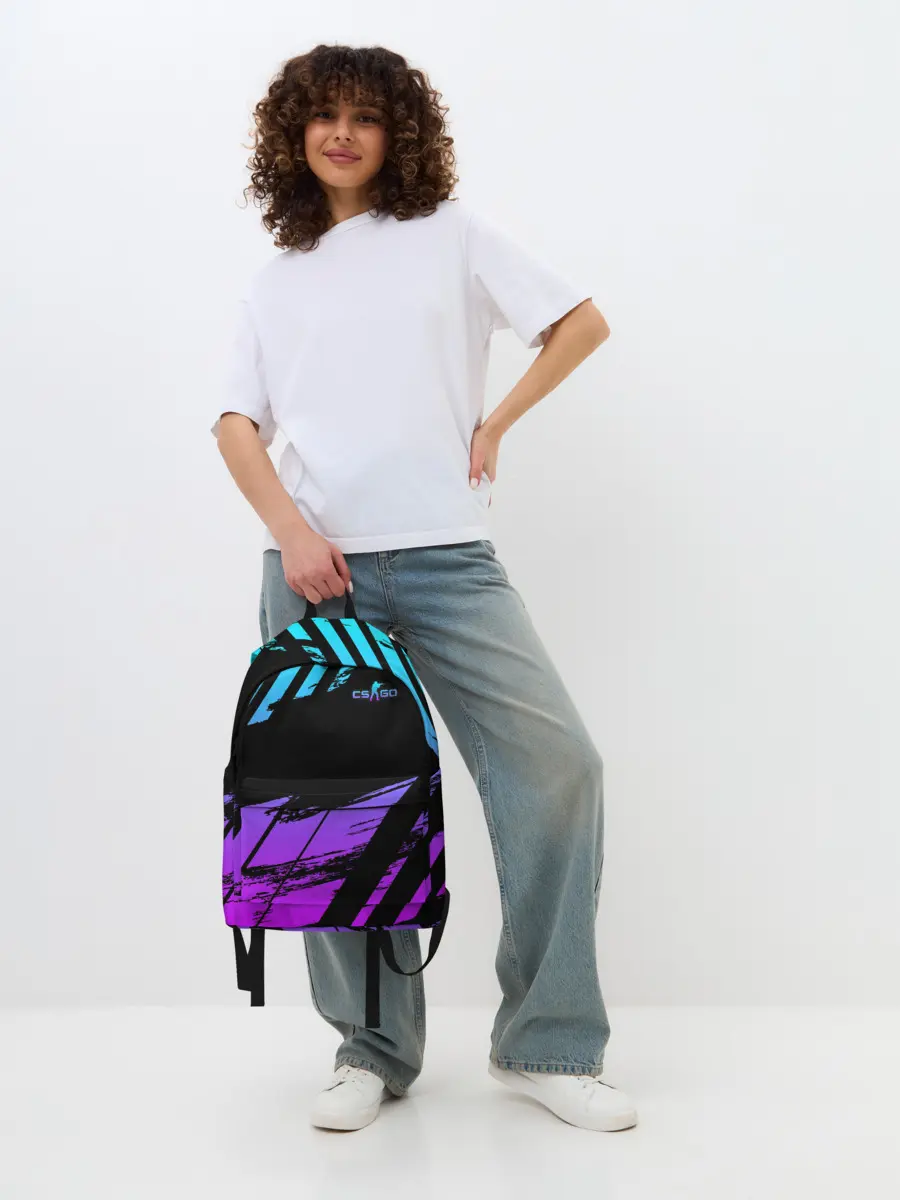 Рюкзак джинсовый / Counter-Strike